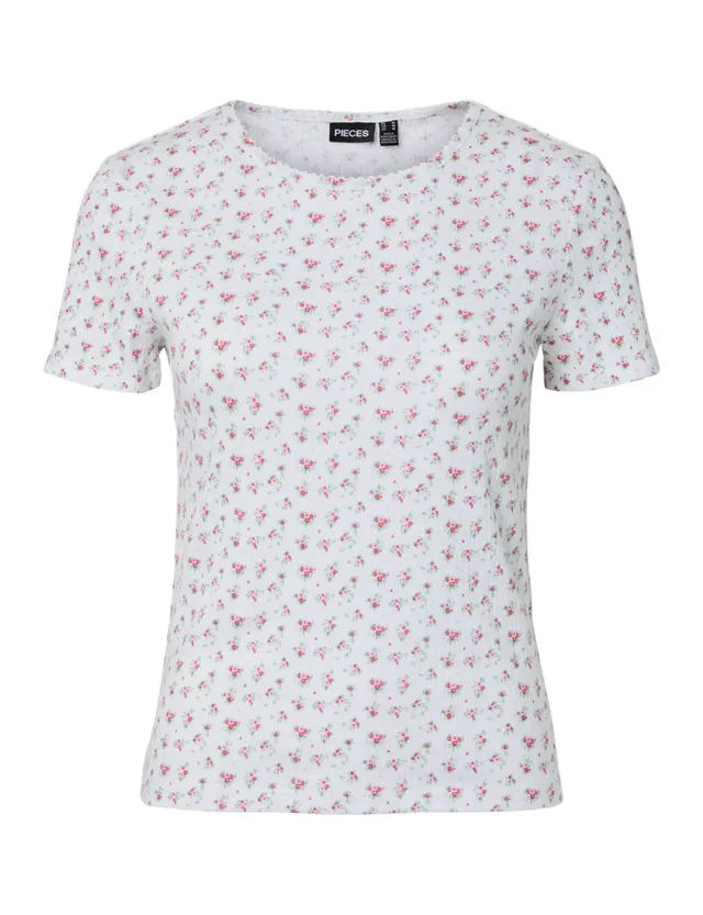 Pieces Pcturiel SS O-Neck t-shirt donna M stampata