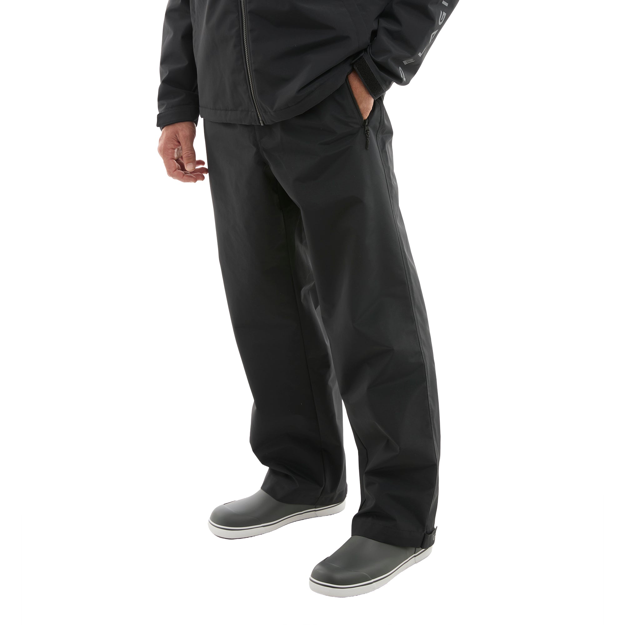 Pelagic Hurricane pantaloni antipioggia uomo neri nylon