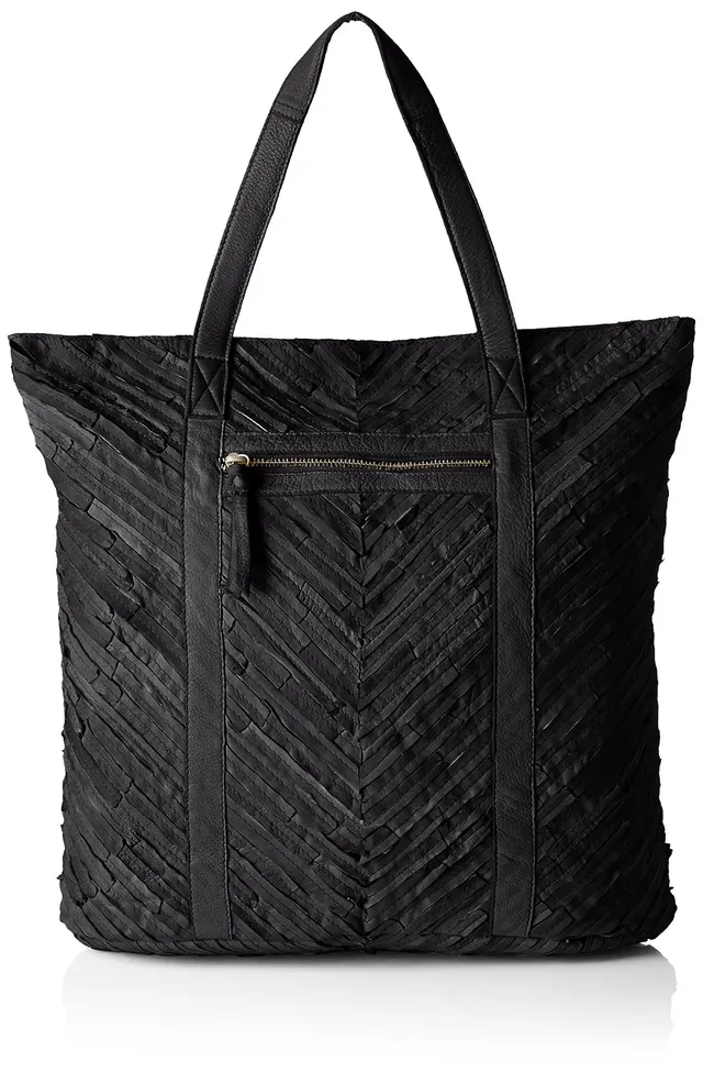 Pieces Pcpiper Leather shopper pelle donna