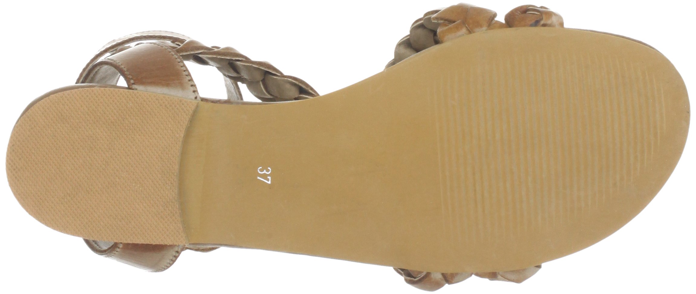 Pieces Clair Leather sandali donna cognac misura 41