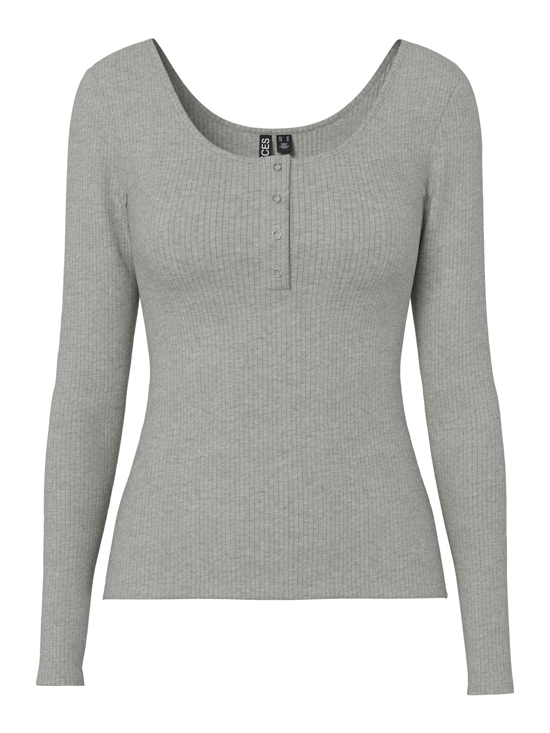 Pieces PcKitte top jersey maniche lunghe