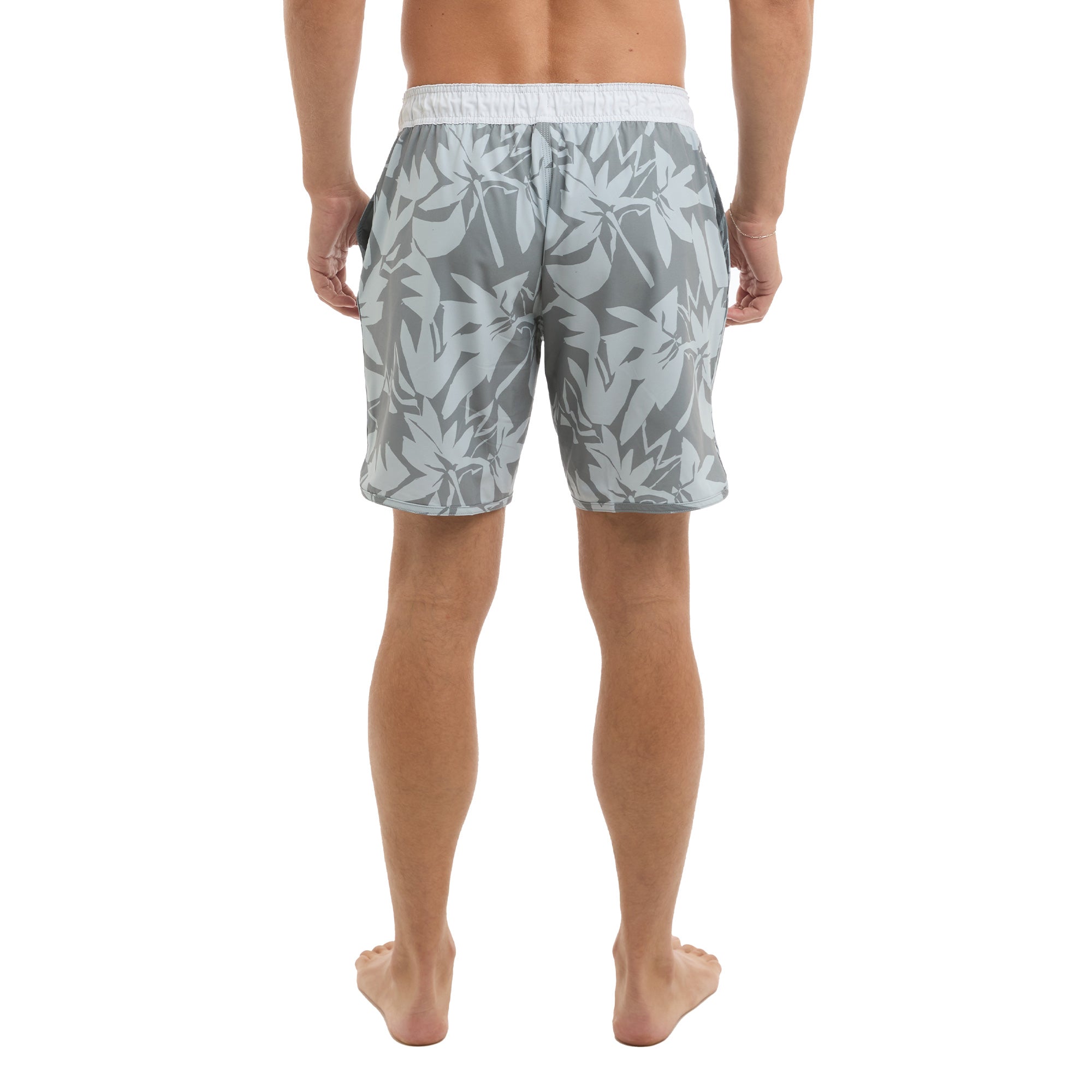 Pelagic Downswell 18 boardshort uomo grigio idrorepellente