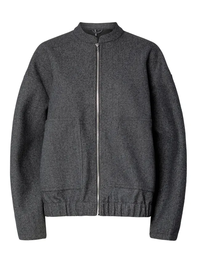 Pieces Pcdebbie LS Bomber giacca donna manica lunga