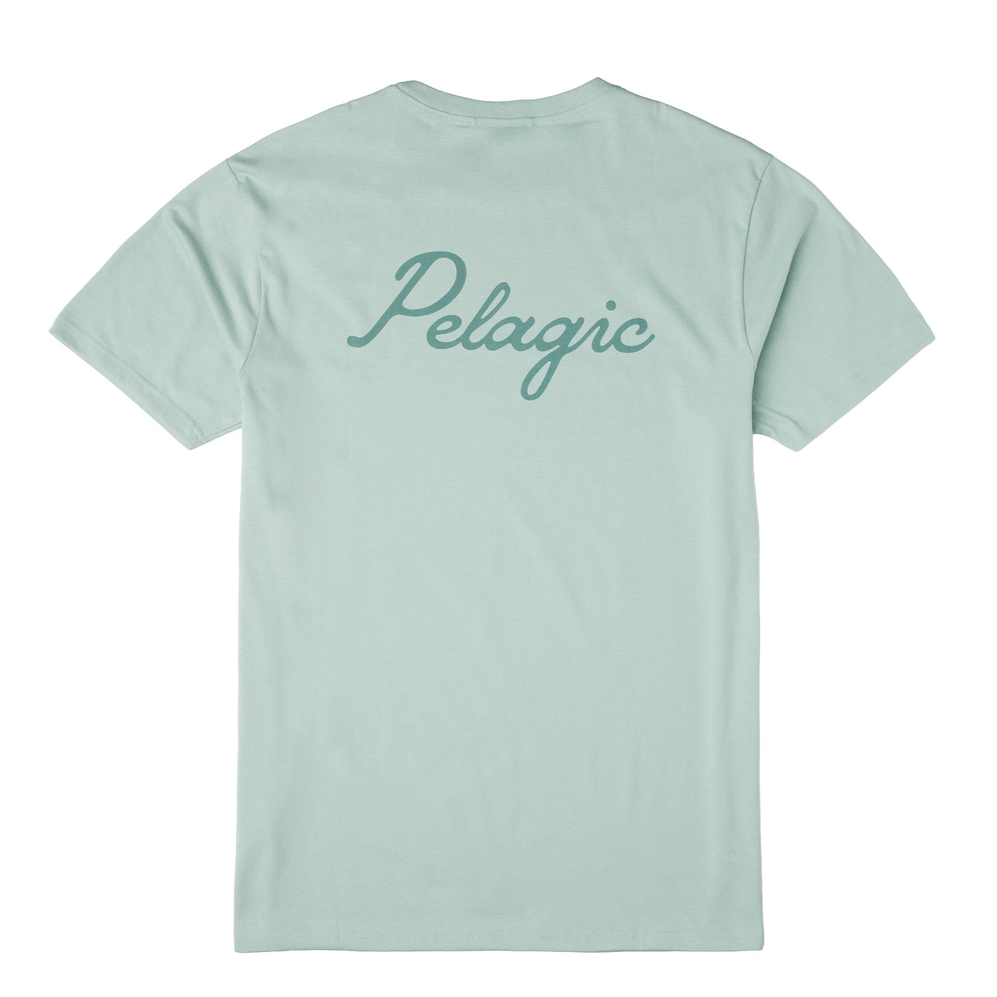 Pelagic Lines In t-shirt uomo salvia cotone