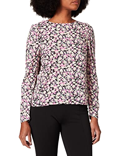 Pieces Pccarly LS Top BC camicia donna XS fiori viscosa
