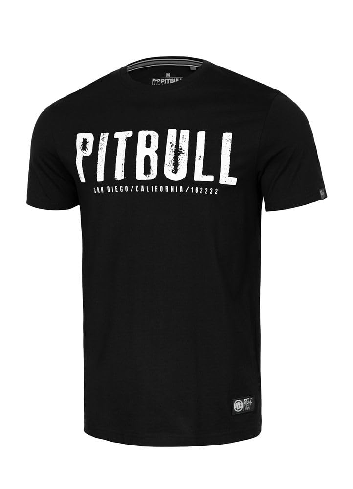 Pit Bull West Coast Street King maglietta uomo cotone slim
