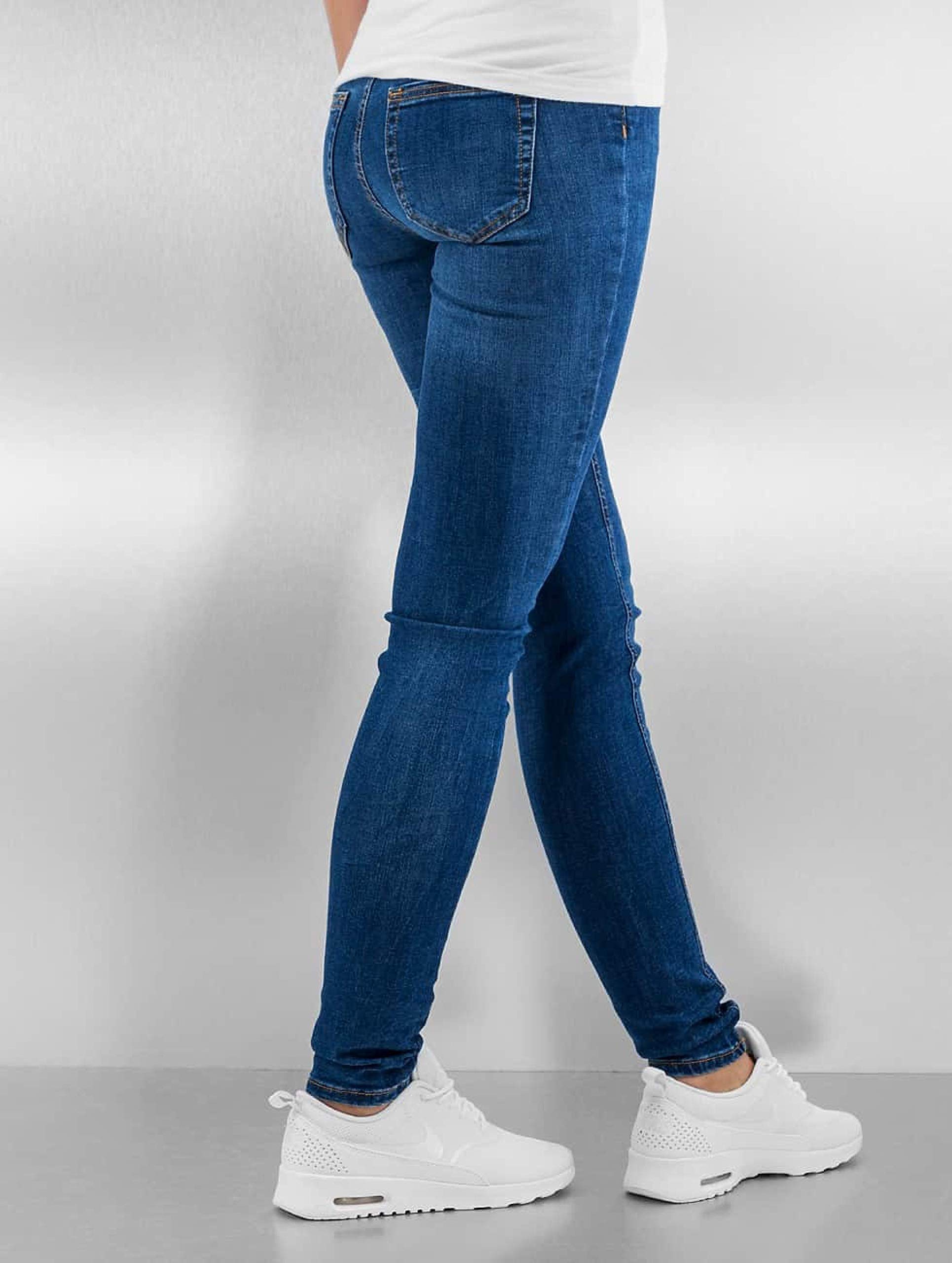 Pieces Pcfive Delly Jeans skinny donna cotone elasticizzato
