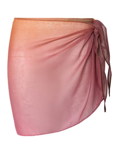 Pieces Pcbaninna 5in1 Short Sarong Wvn Bc short donna ocra rossa