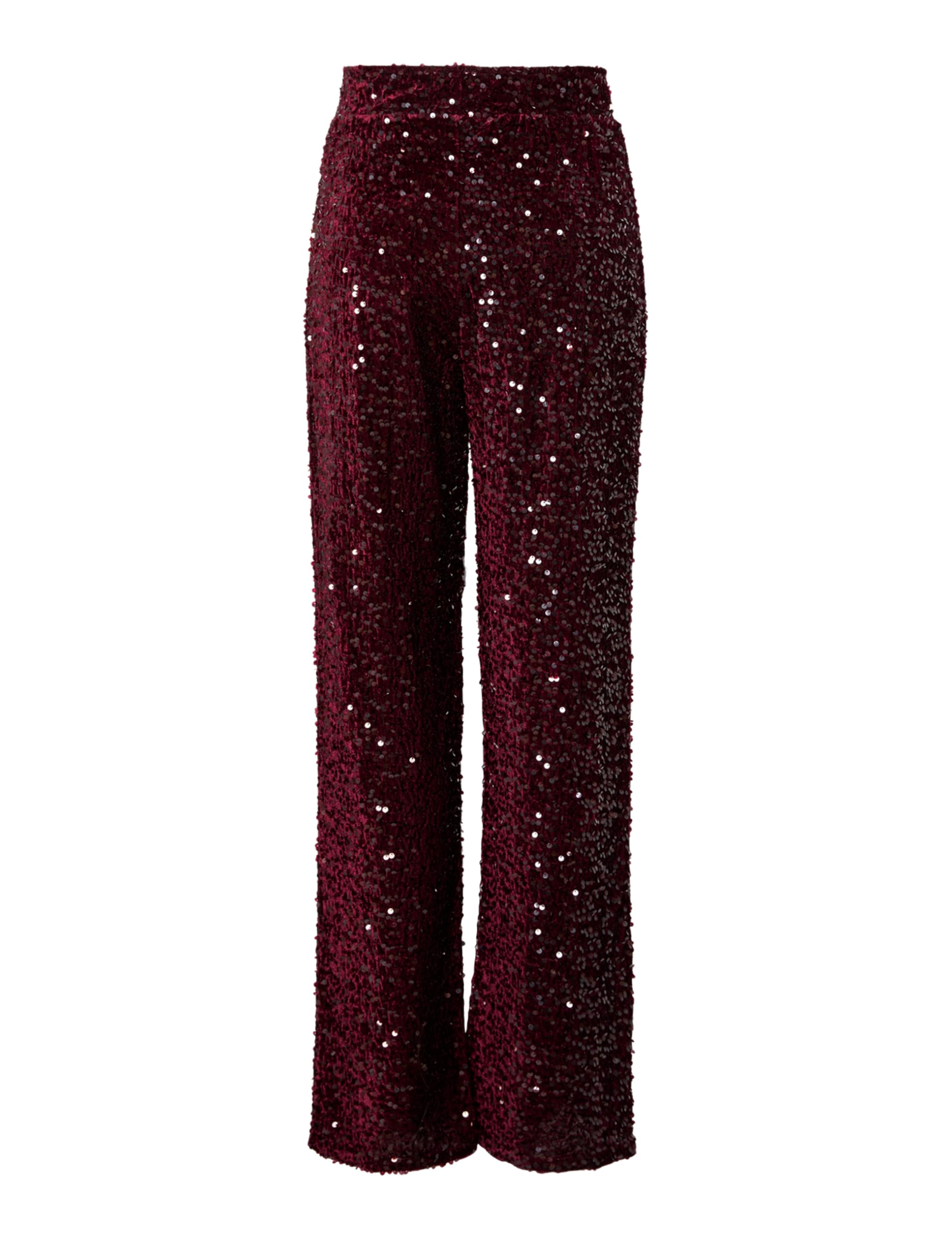 PIECES Pckam HW Wide pantaloni jersey neri XL comodi
