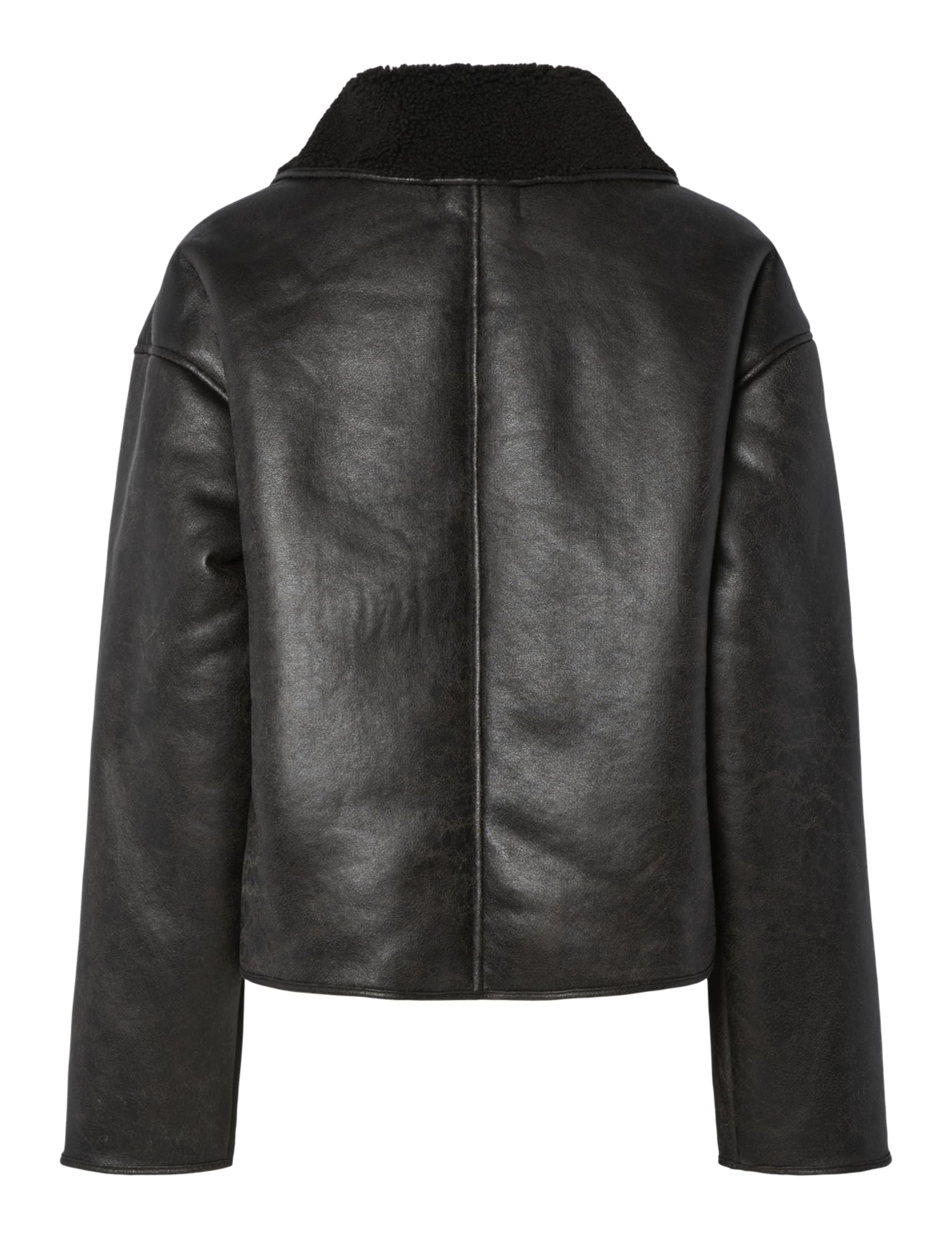 PIECES Pcjuno Pu Jacket Giacca Donna Taglia S