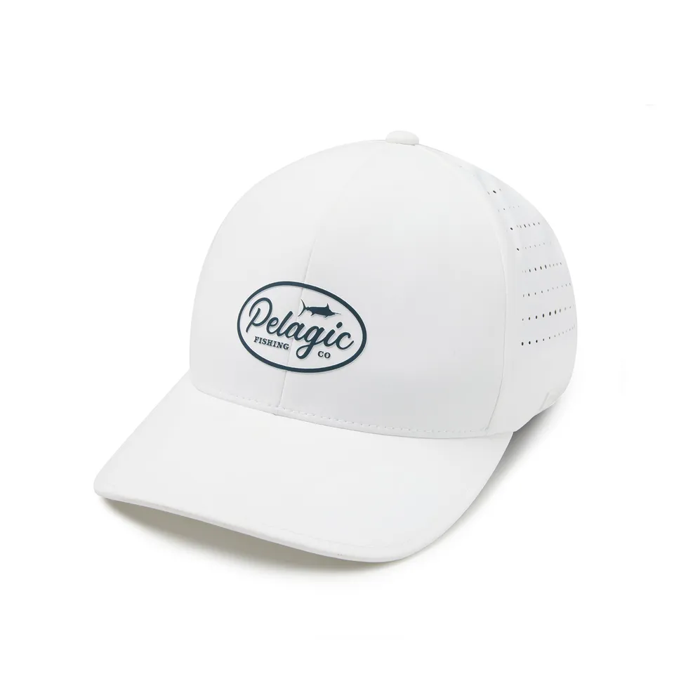 Pelagic Flexfit Alpha cappellino bianco S/M idrorepellente