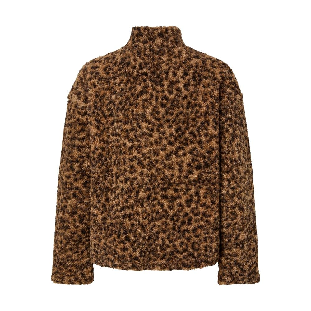 Pieces Katty Teddy gilet teddy 2XL poliestere riciclato
