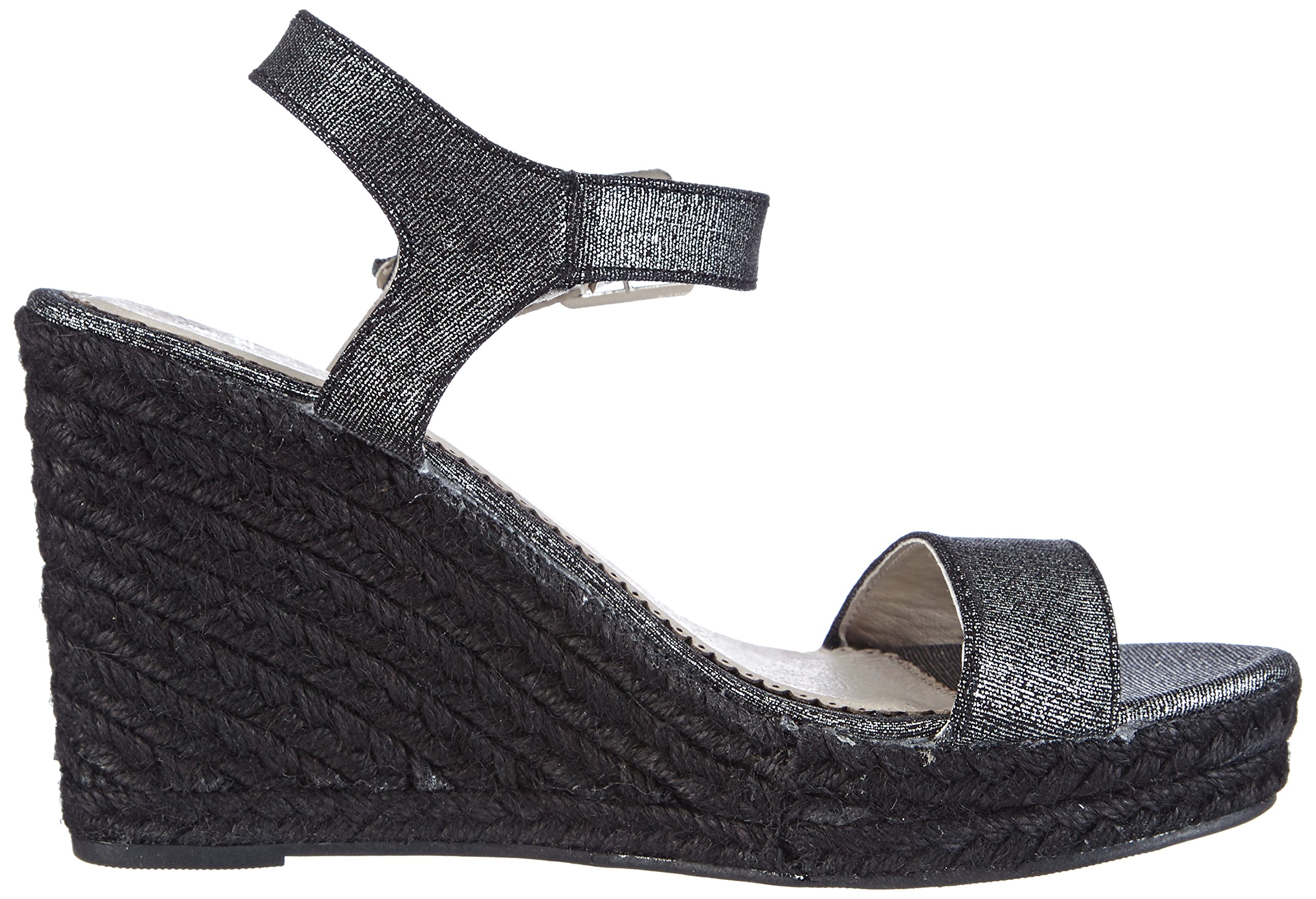 Pieces Halloumi Espadrillos sandali donna 37 con zeppa