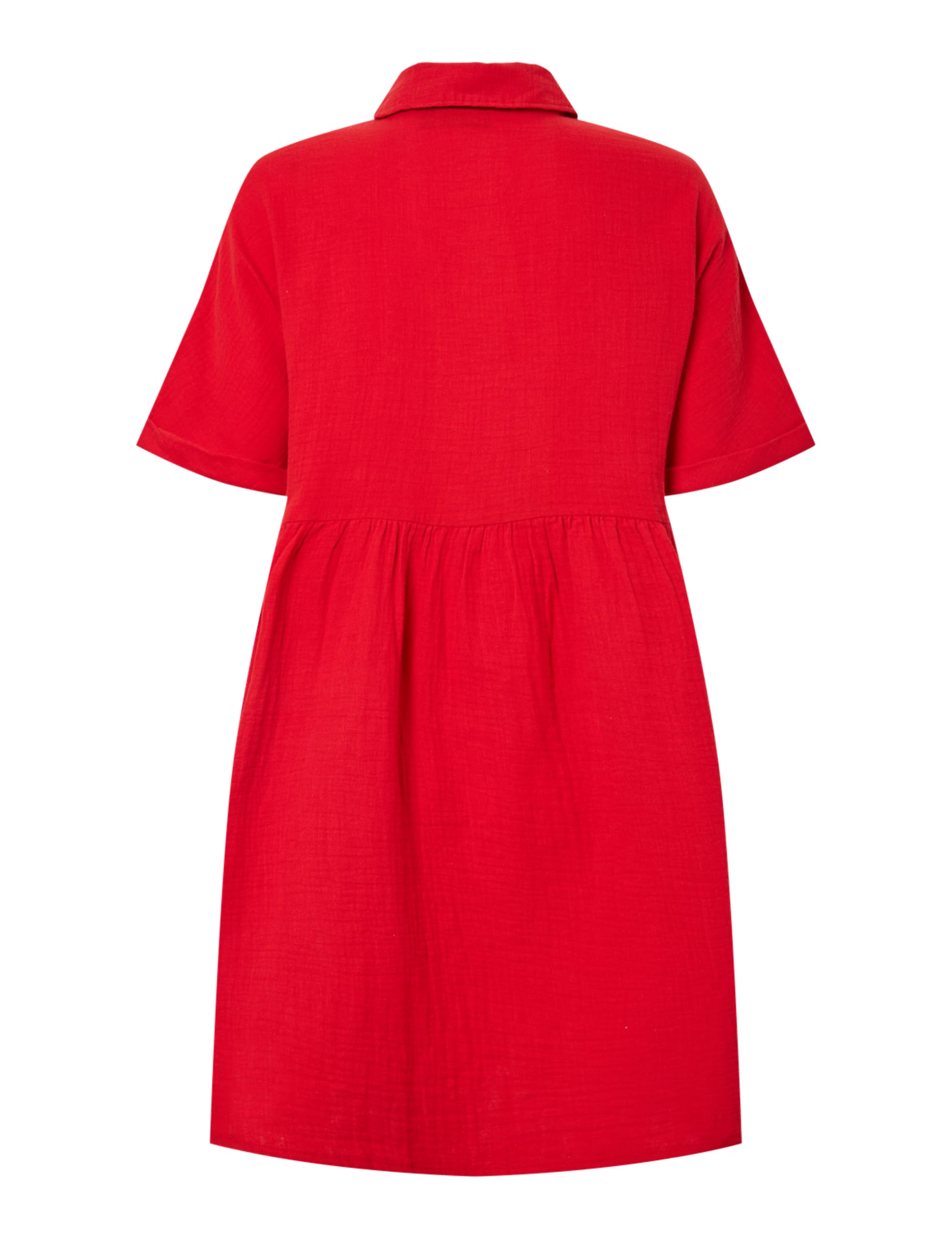 Pieces Pcsastina Abito Camicia Donna Manica Corta