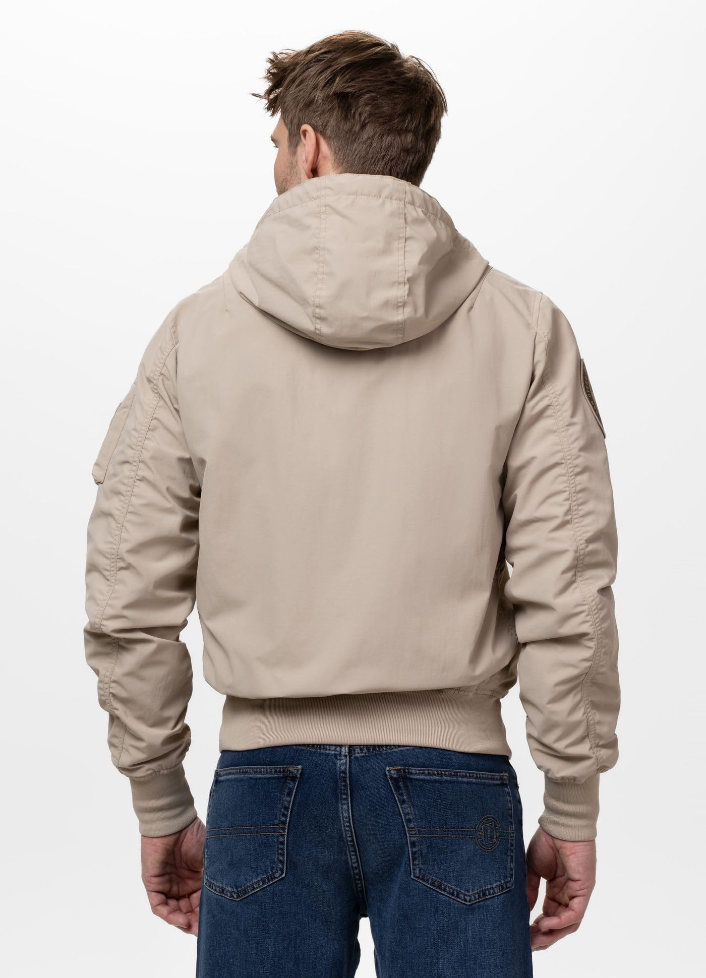 Pitbull Hooper bomber uomo nylon leggero antivento