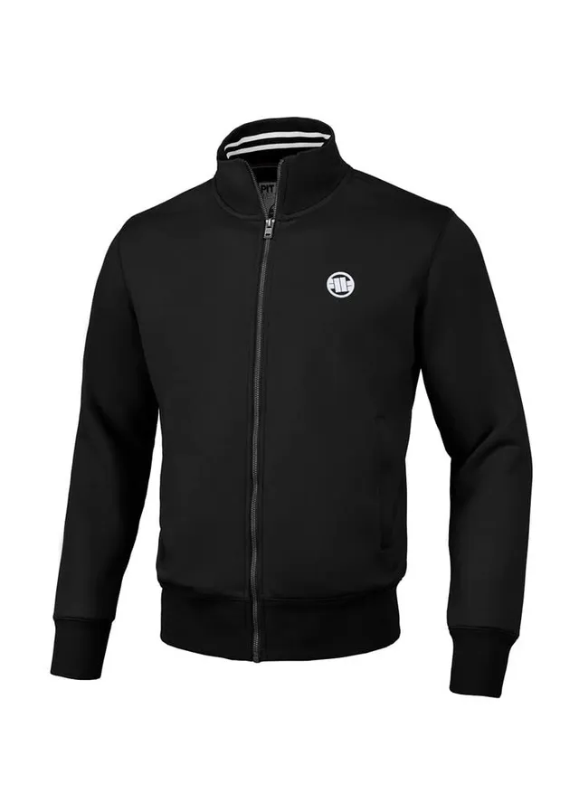 Pitbull Oldschool felpa zip uomo M collo alto