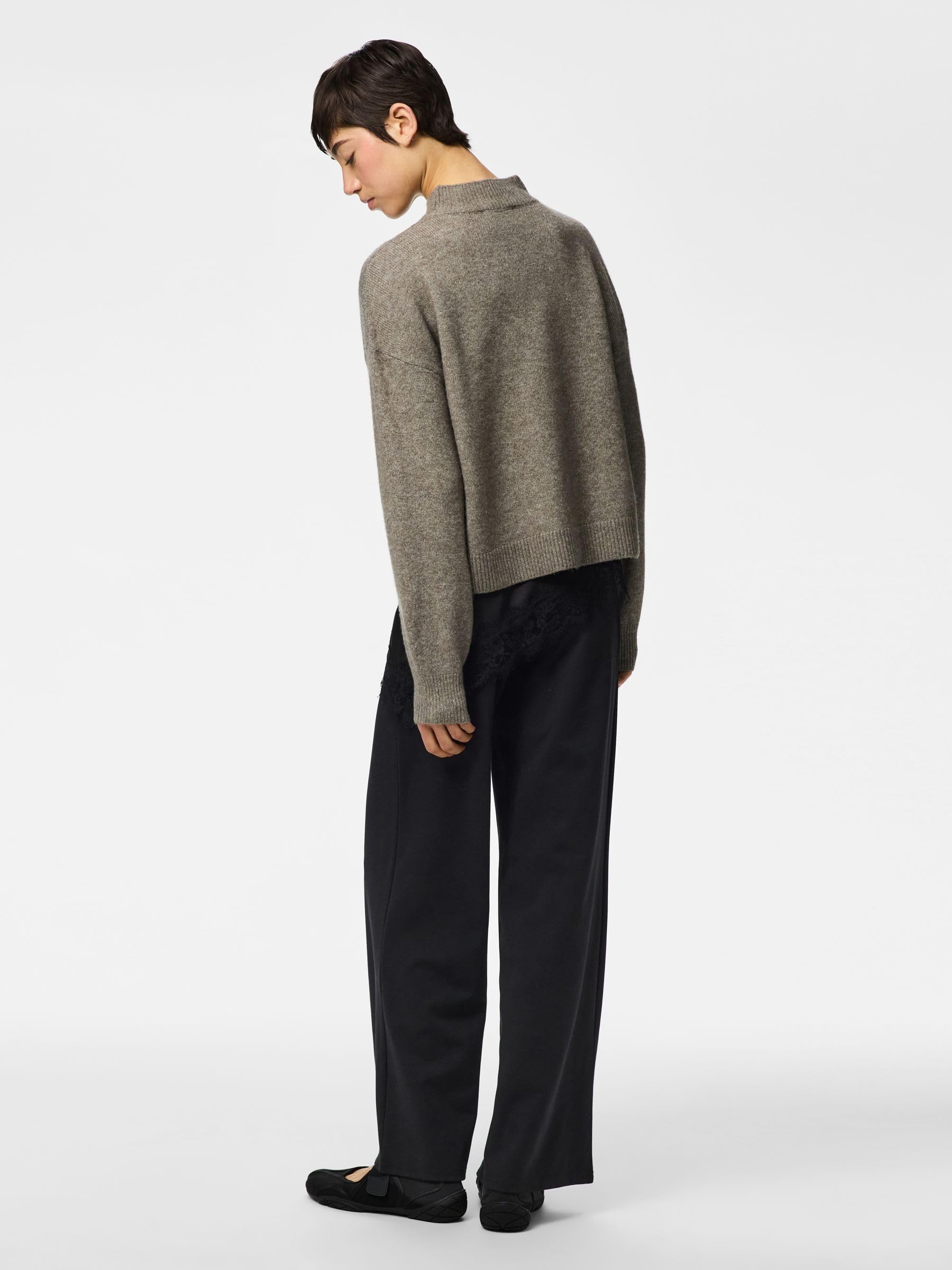 Pieces Pcbia HW pantaloni larghi donna neri L