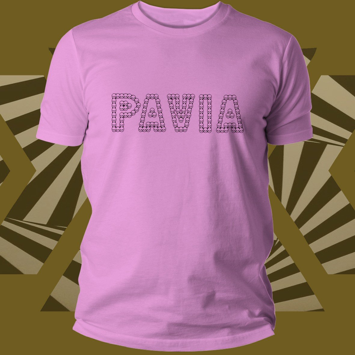 Matrix Music Store Pavia Black Skull Logo T-shirt cotone unisex