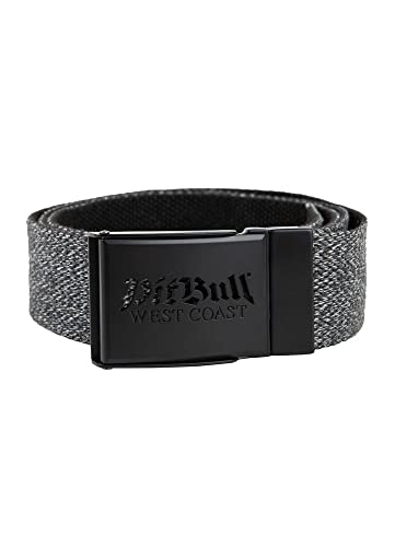 Pit Bull Old cintura con logo nera classica