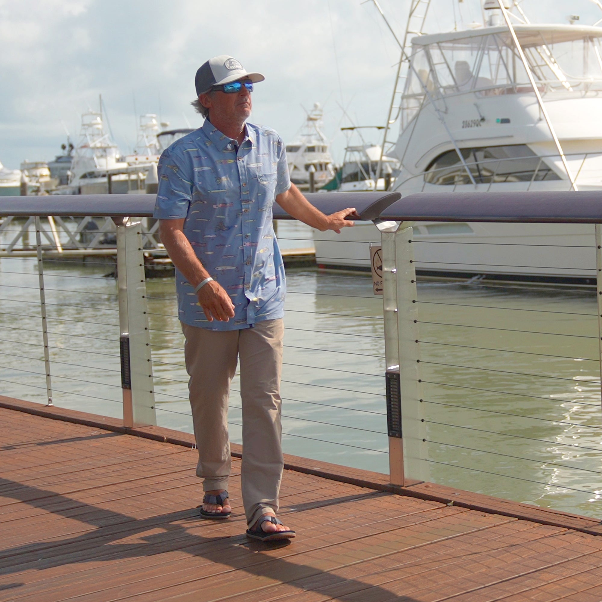 Pelagic Mako pantaloni chino nero idrorepellenti