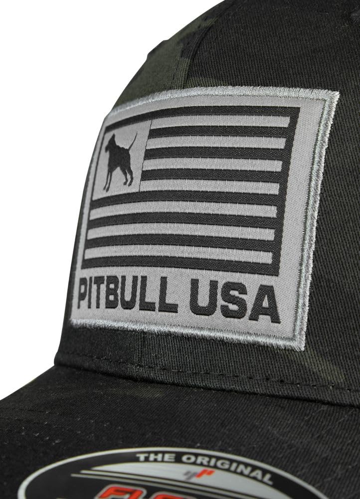 Pitbull USA berretto baseball mimetico cotone unisex
