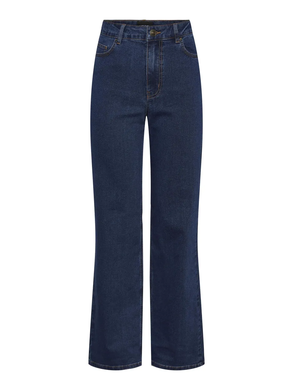 Pieces Pcpeggy HW Wide jeans donna XS gamba larga
