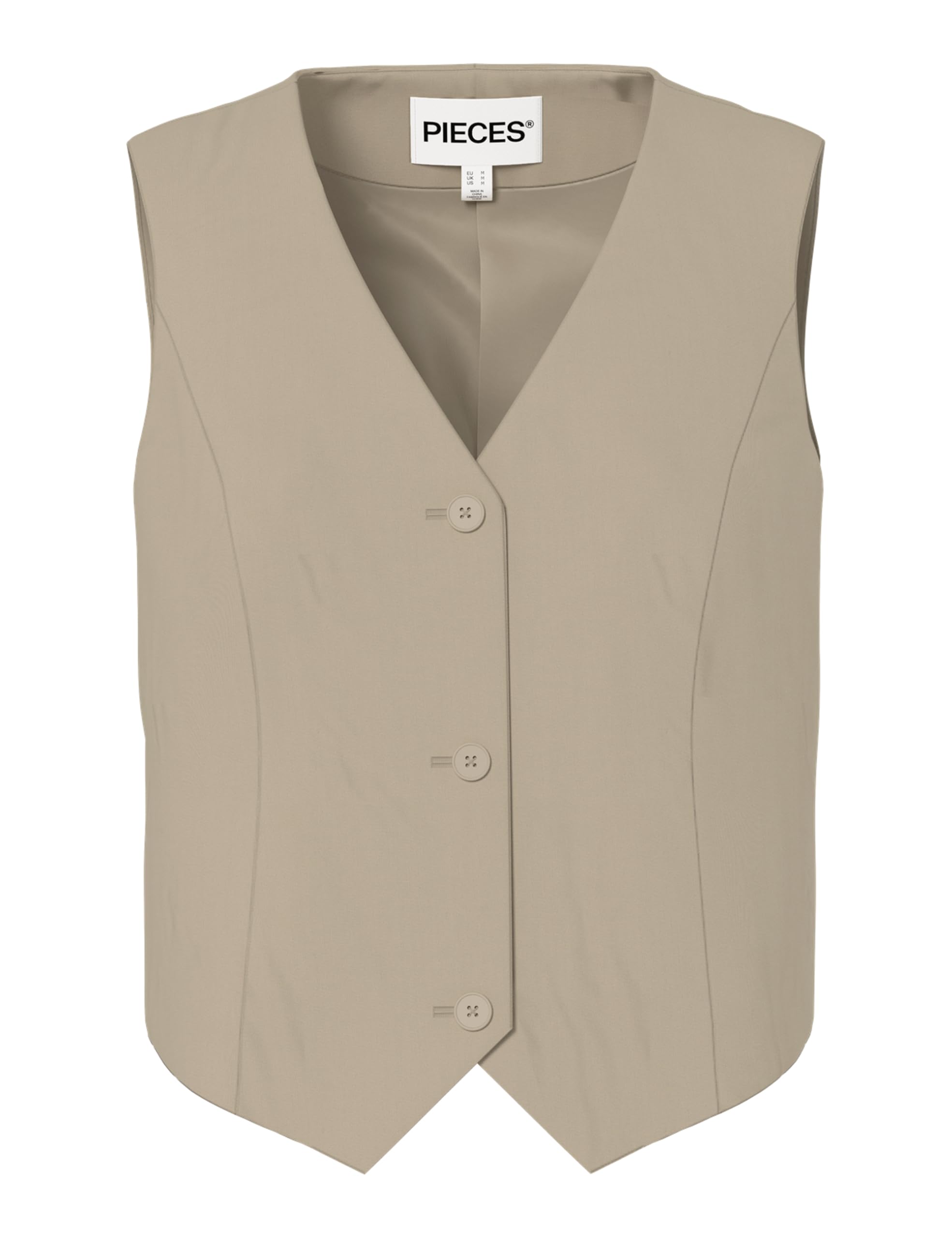 Pieces Pcbosella Vest Noos Bc gilet donna uso quotidiano