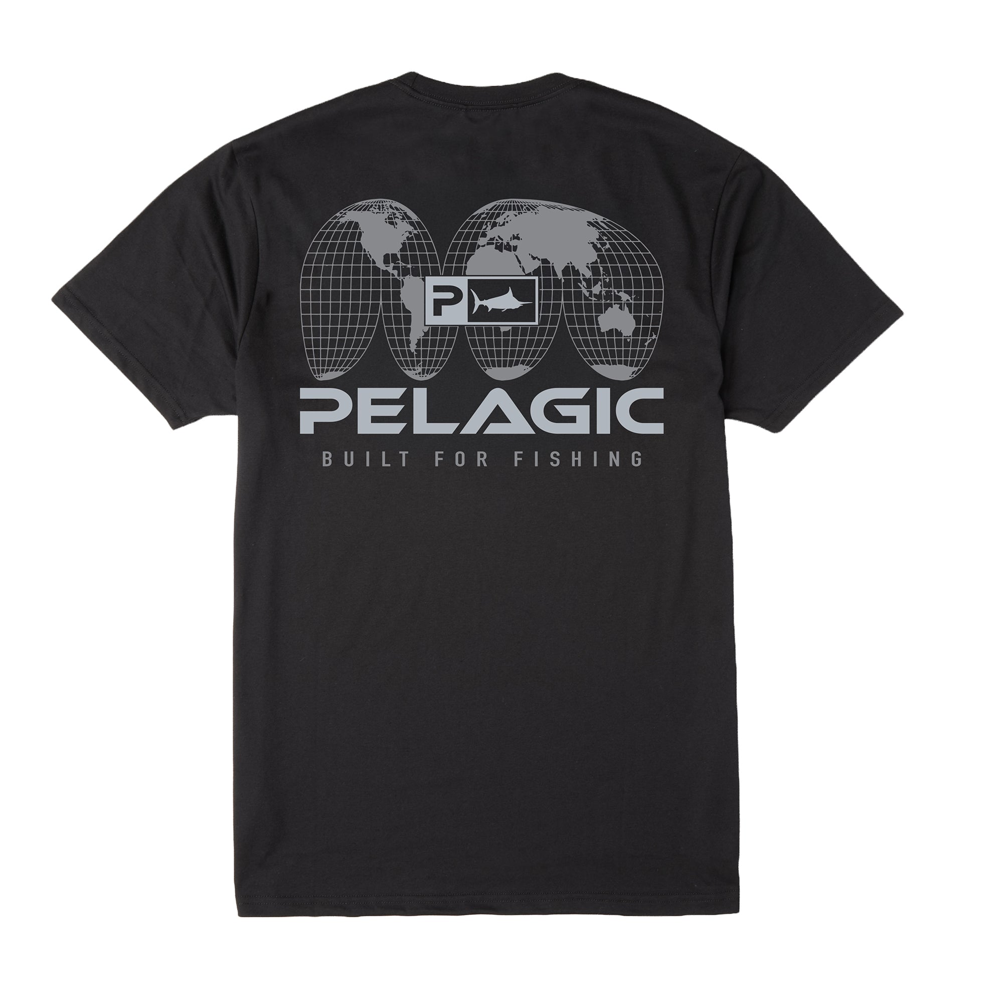 Pelagic Spliced maglietta heather black triblend