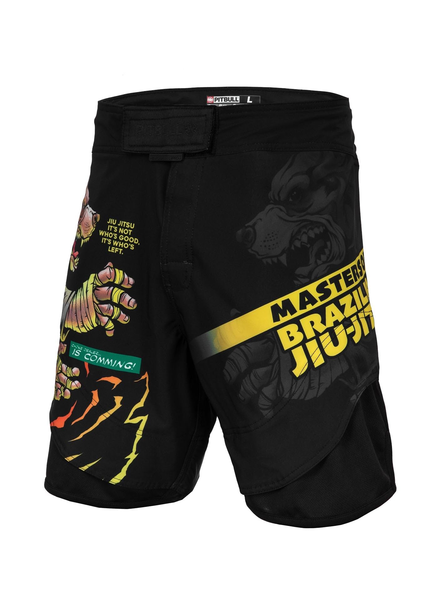 Pitbull Masters of pantaloncini allenamento cotone