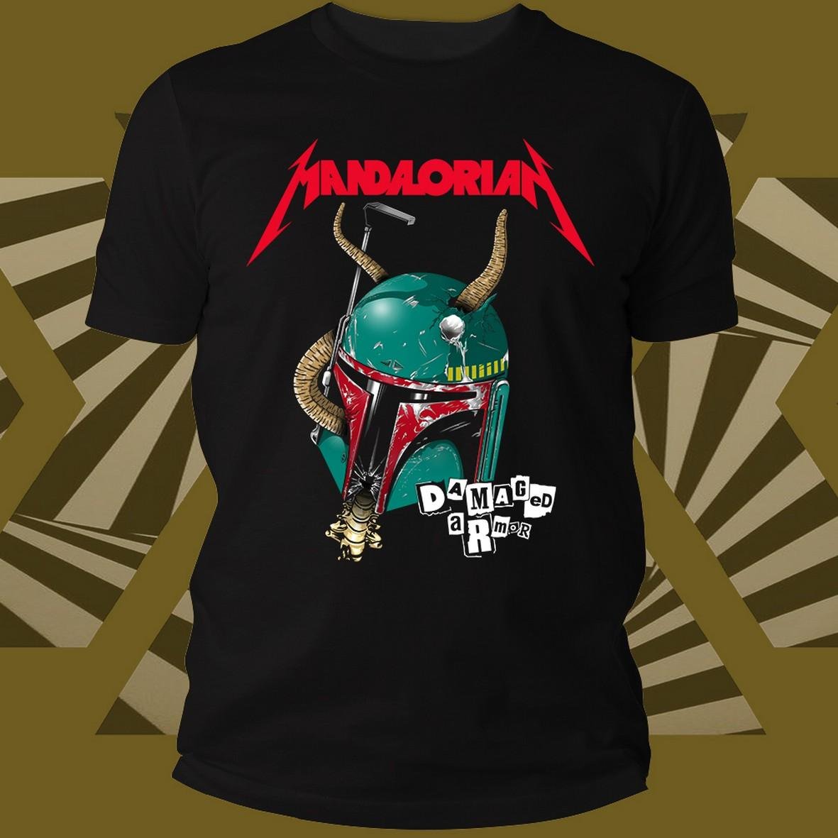 Matrix Music Store Cappo Mandalorian t-shirt unisex stampa digitale
