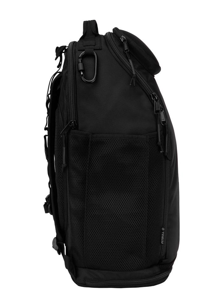 Pitbull Airway Hilltop XL zaino uomo total nero nylon spesso
