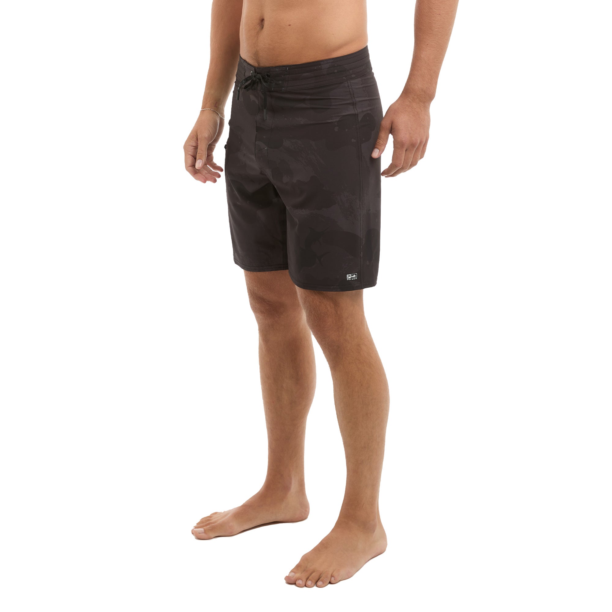 Pelagic Strike boardshorts uomo neri asciugatura rapida
