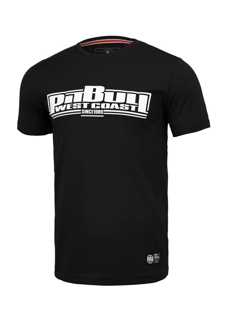 Pitbull Classic Boxing maglietta uomo nera in cotone