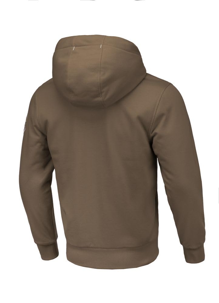 Pitbull West Coast Ruffin II felpa con cappuccio blu scuro sherpa