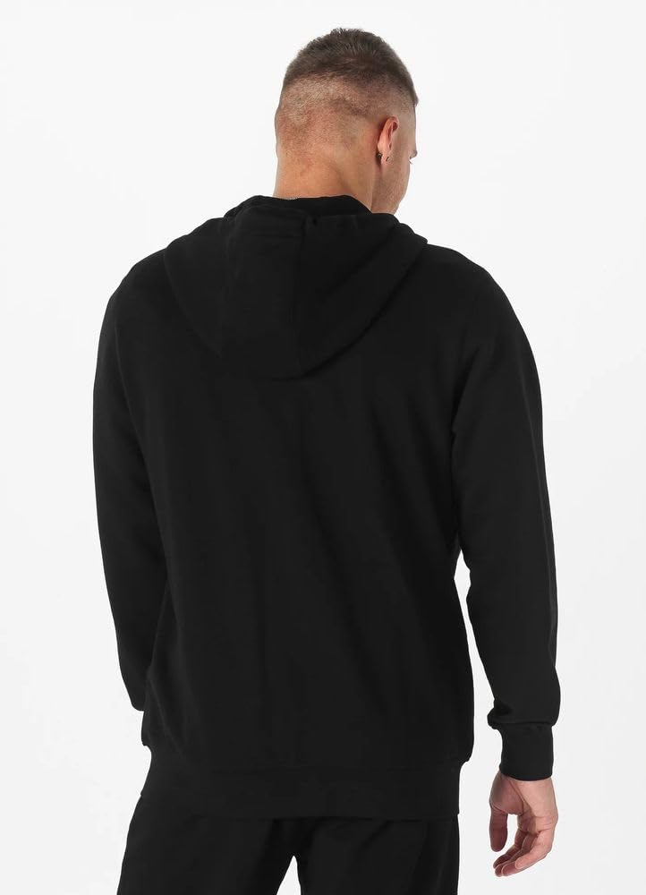 Pit Bull West Coast Small Logo felpa zip cappuccio M cotone