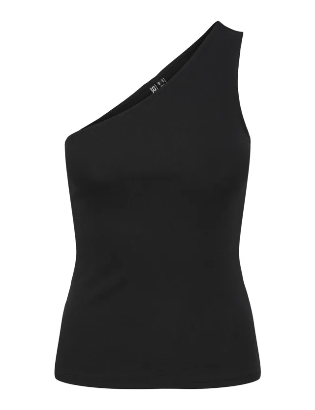 Pieces Pcruka SL One Shoulder top monospalla taglia M