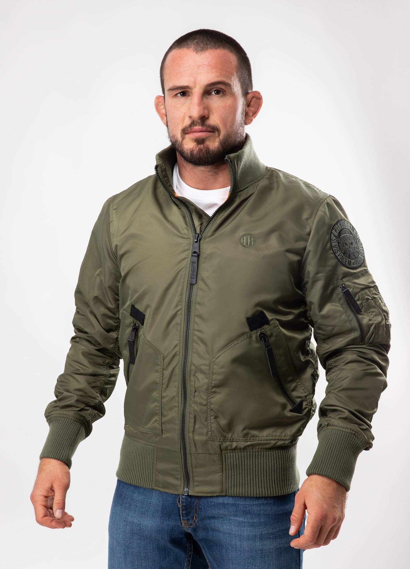 Pit Bull West Coast Centurion giacca olive XL antivento