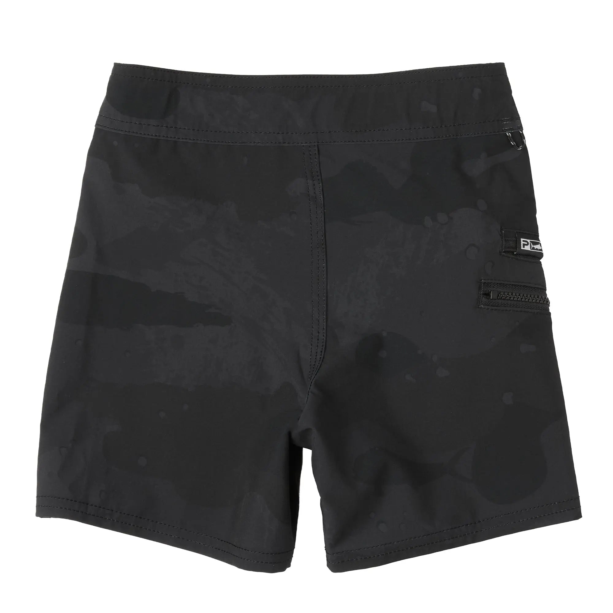 Pelagic Strike bermuda mare bambino Nero 12 pollici elastico