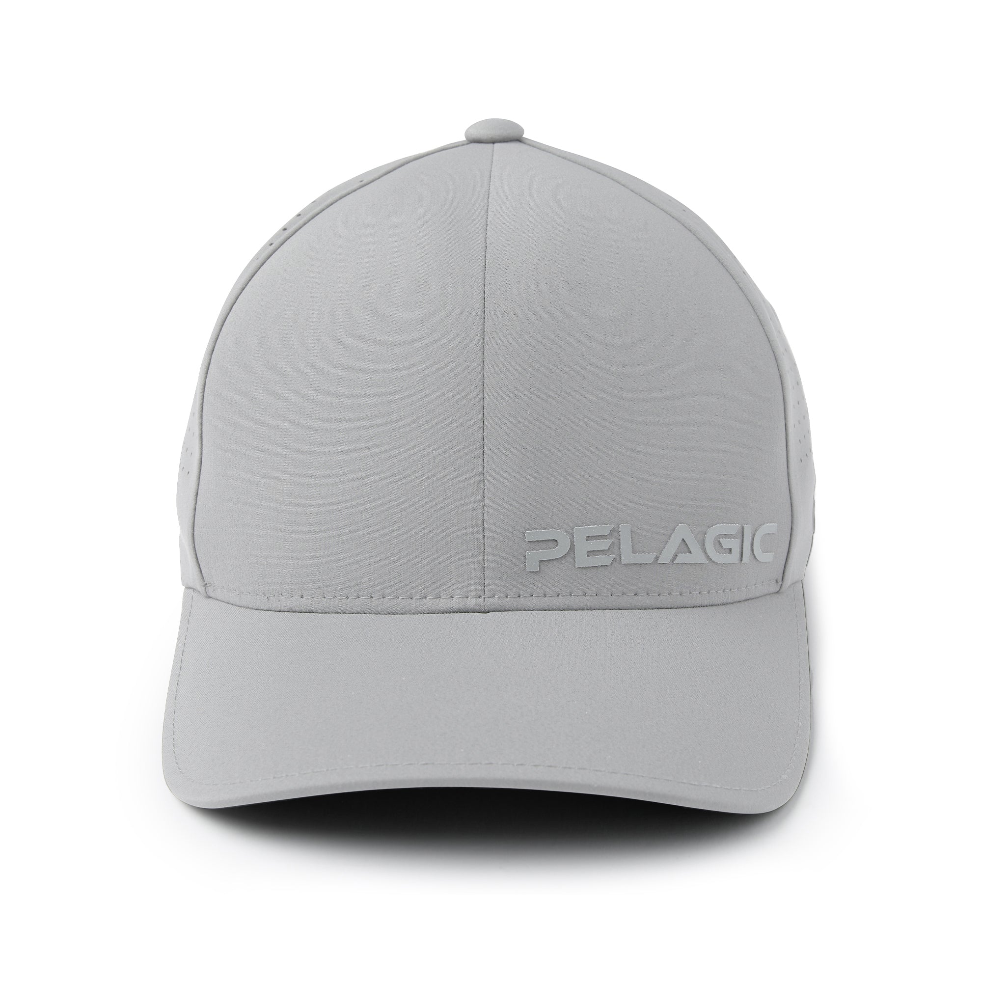 Pelagic Flexfit Alpha cappello pesca grigio chiaro S/M idrorepellente
