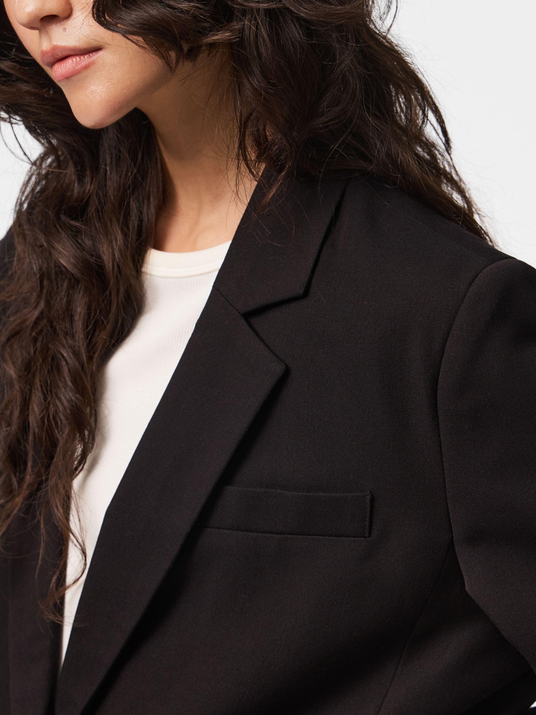 Pieces Pckamil blazer donna uso quotidiano vestibilità comoda