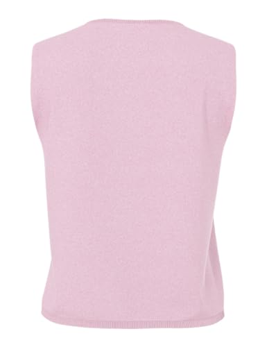 PIECES Pcbree SL Tie Knit Gilet Donna Senza Maniche