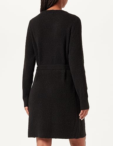 PIECES Pcellen LS Wrap Noos BC vestito 54-56 Plus maniche lunghe