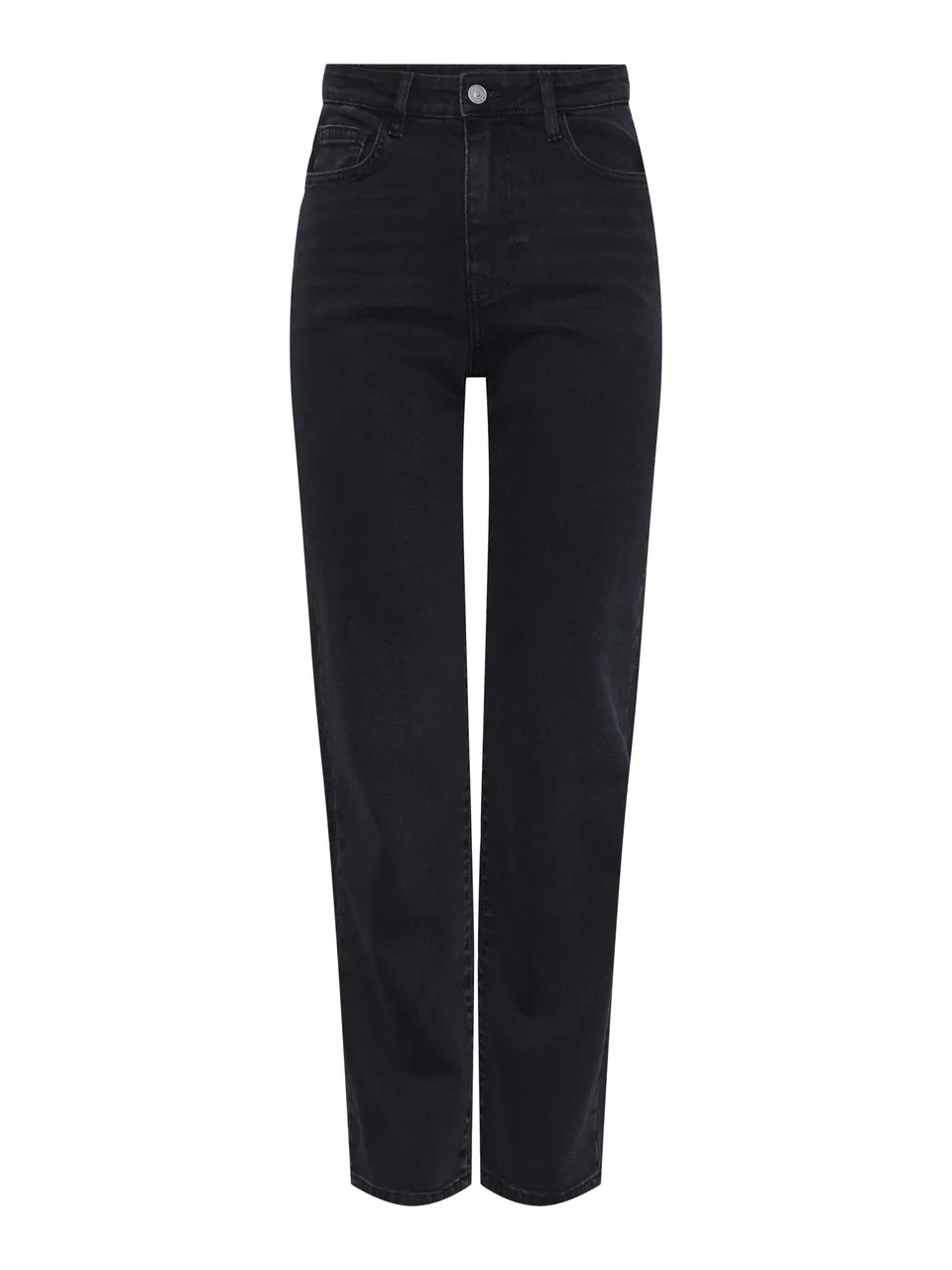 Pieces Pckelly HW Straight jeans donna blu denim