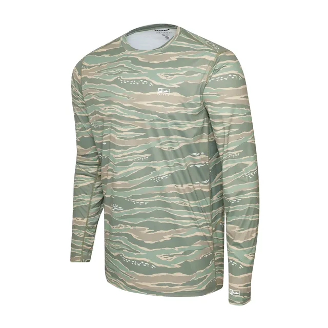 Pelagic Vaportek maglia pesca mimetica mangrovia UPF 50+