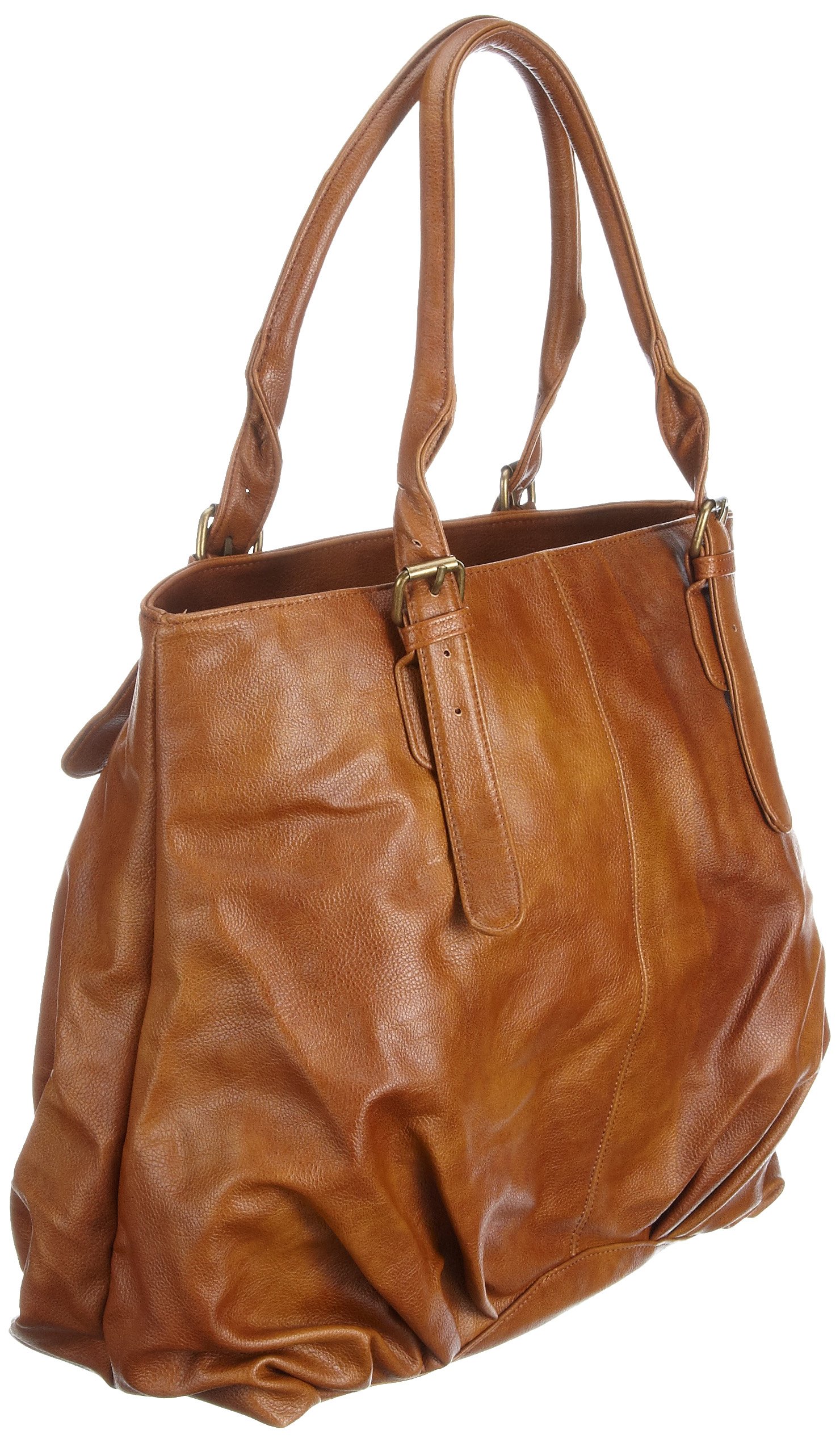 Pieces Hamlet borsa donna cognac 53x34x25 cm