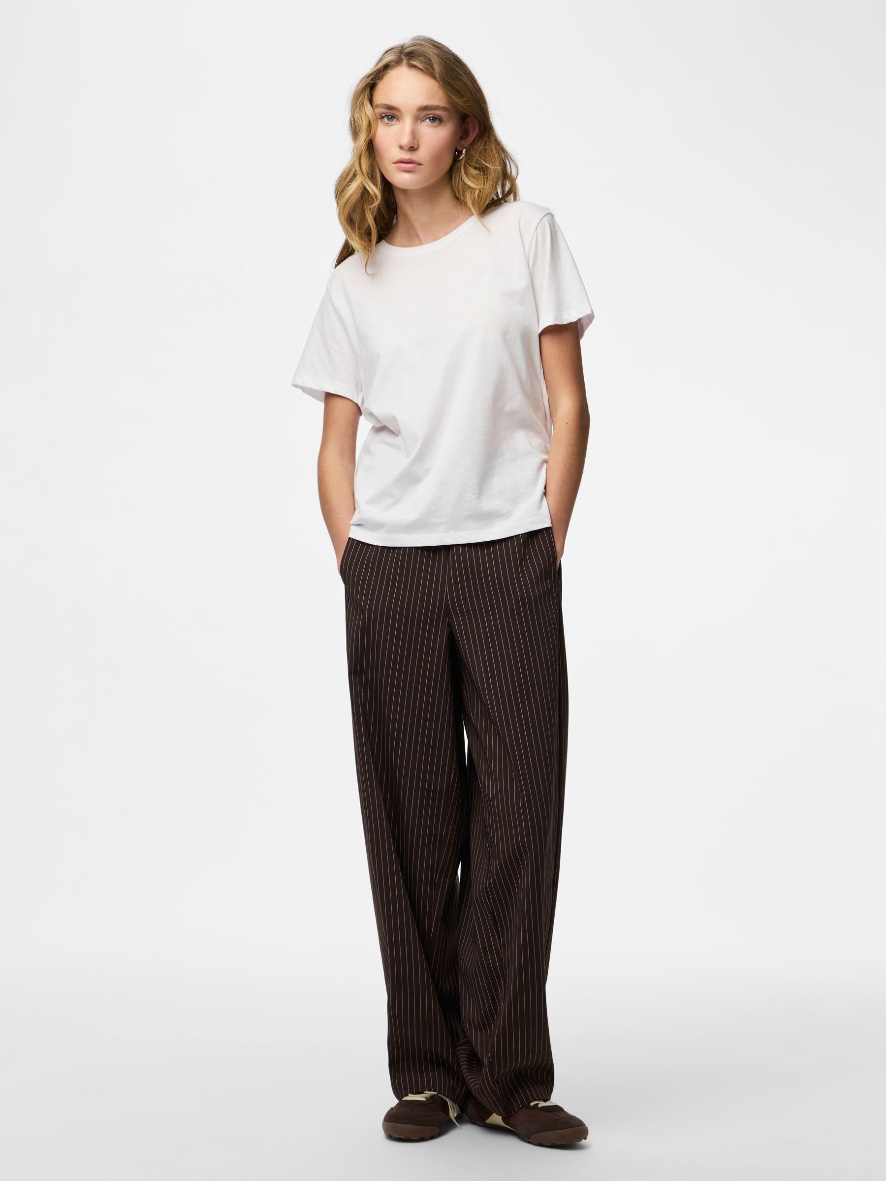 Pieces Pcamira SS Tee Noos maglia donna XL 2 pack nera