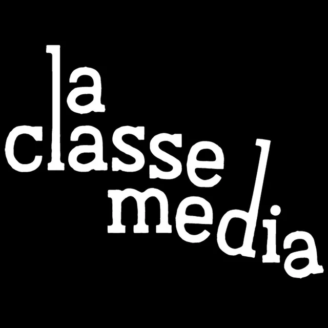 Matrix Music Store La Classe Media White Logo t-shirt cotone organico