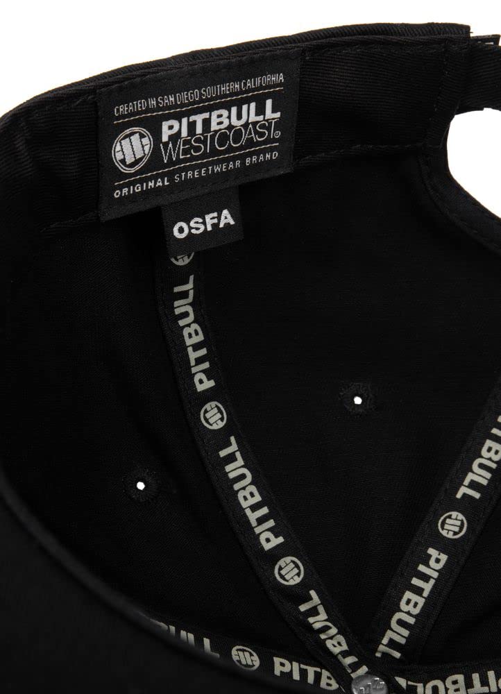 Pit Bull West Coast Stripe Small Logo berretto snapback