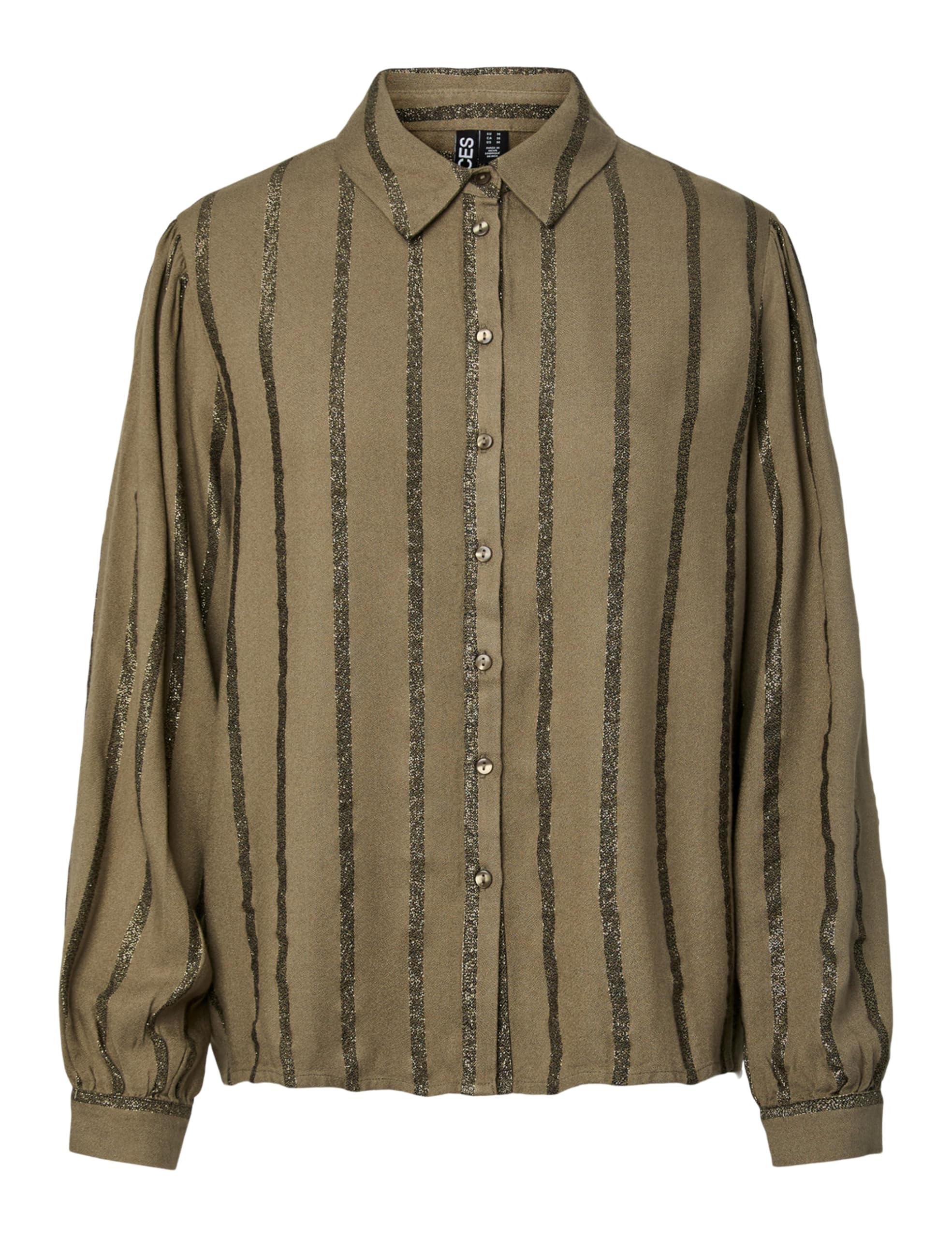 Pieces Pcbrigitte LS Shirt camicia donna M manica lunga
