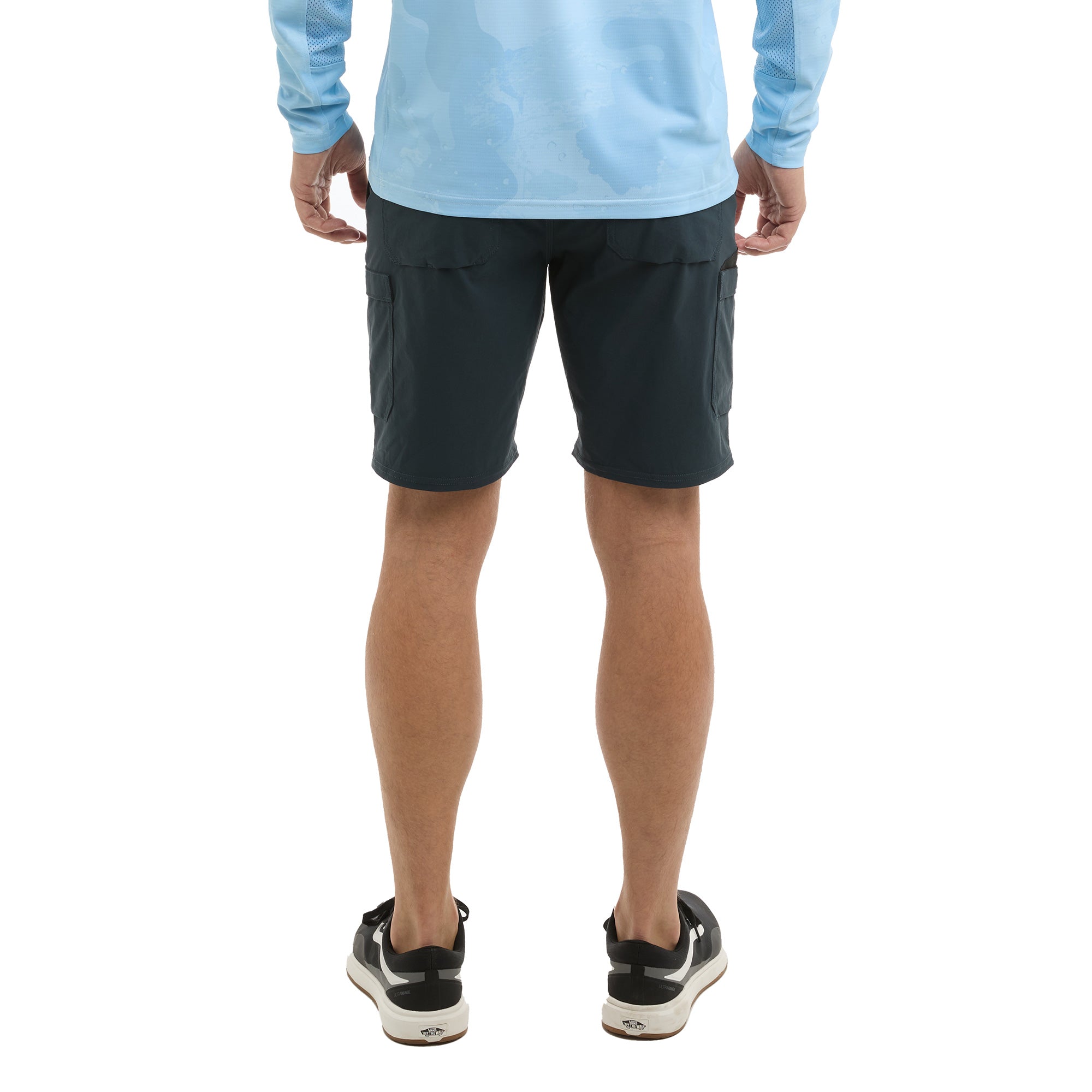 Pelagic Madeira Cargo pantaloncini blu navy tasca pinze